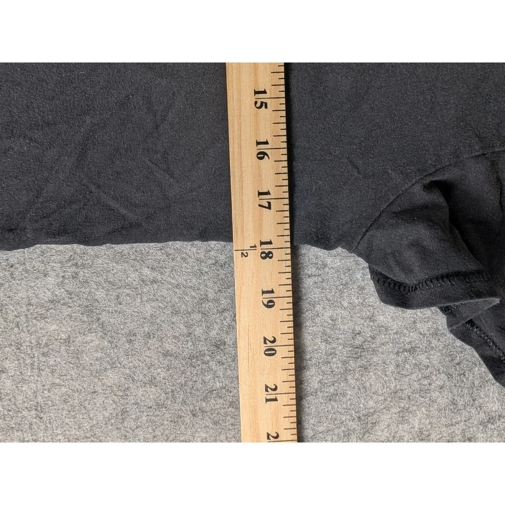 The North Face Womens Scoop Neck Short Sleeve‎ T-Shirt Black Embroidered Logo L - Picture 7 of 8